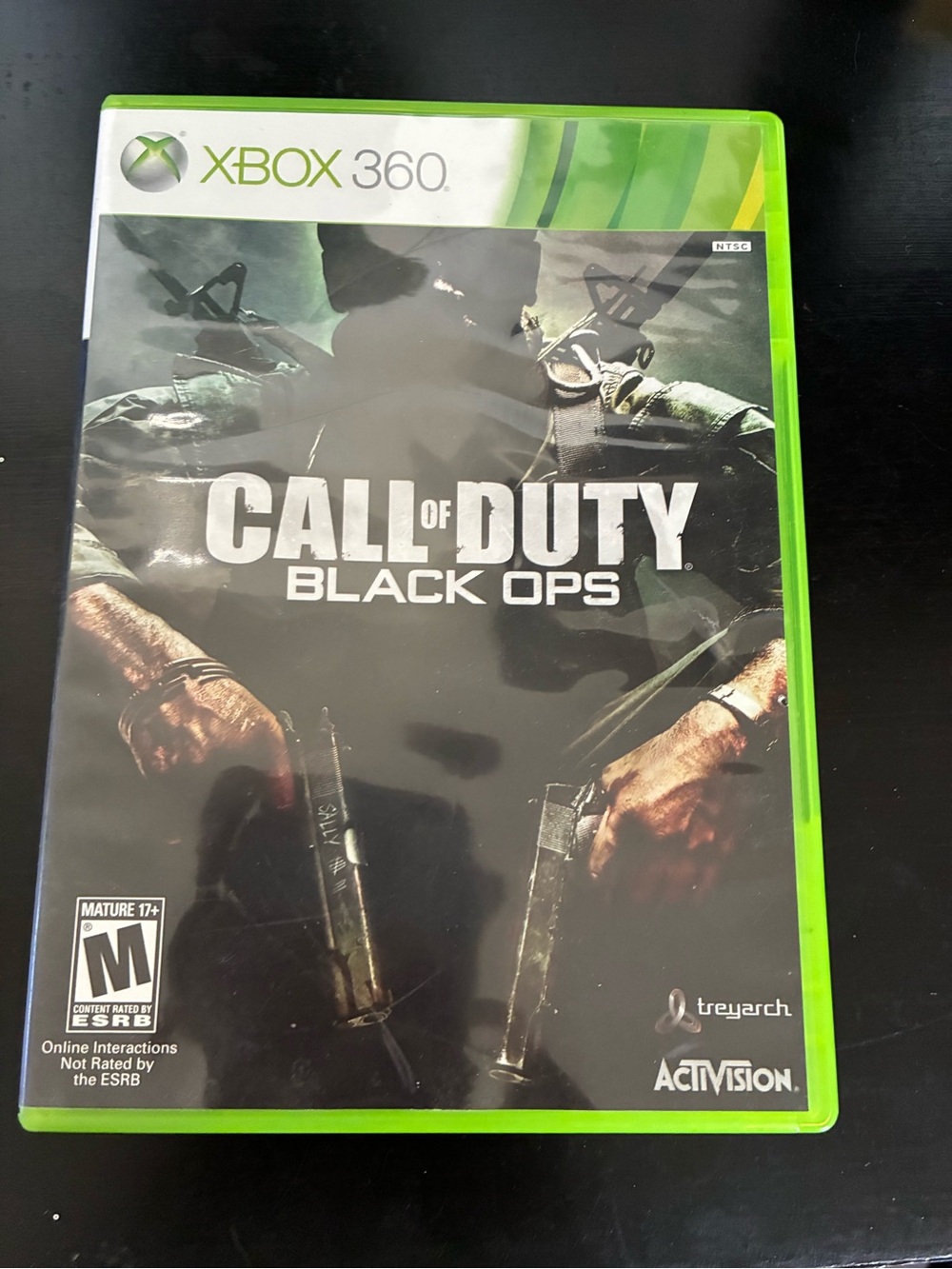 Call of Duty Black Ops (2010) Xbox 360 Tested/Works! Complete In Box!